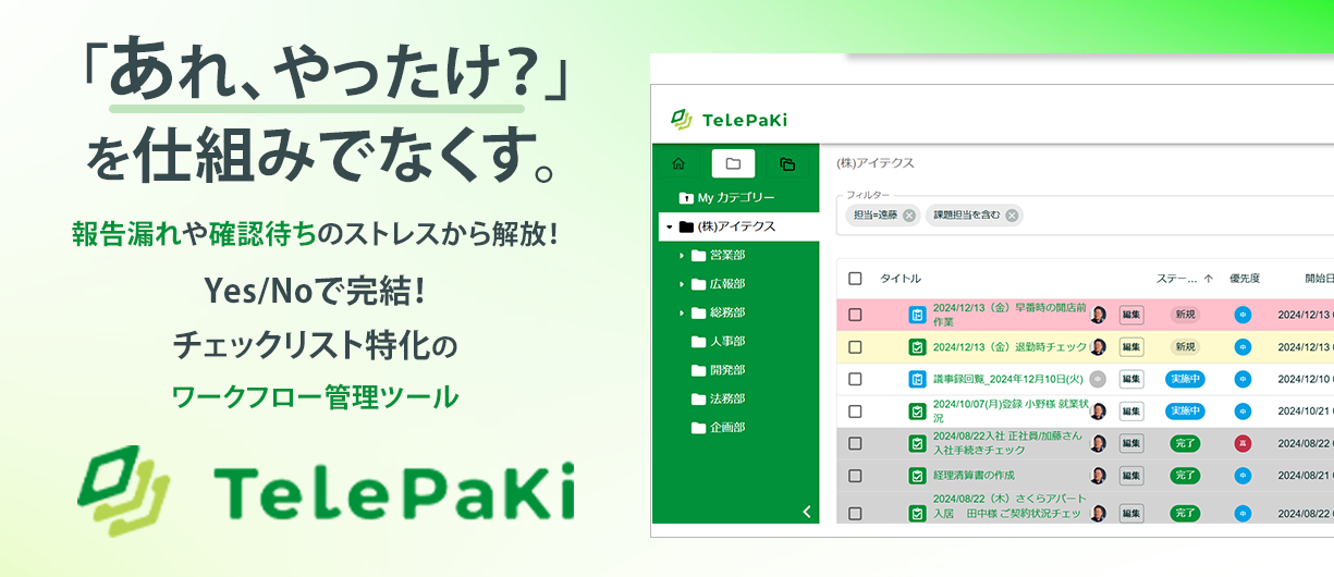 TelePaKi 意思決定ボード
